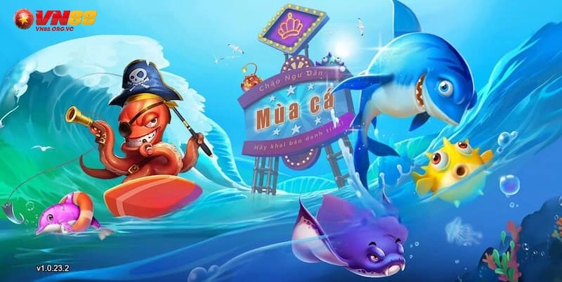 Bắn cá 2D lụm thưởng mỏi tay với nhiều tính năng hay
